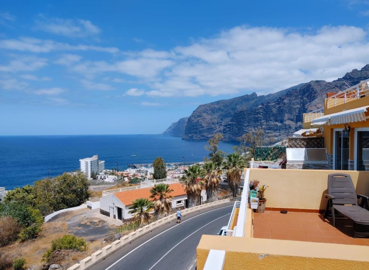Apartamento Naranja, Incredible Ocean View Daire Puerto de Santiago  Dış mekan fotoğraf