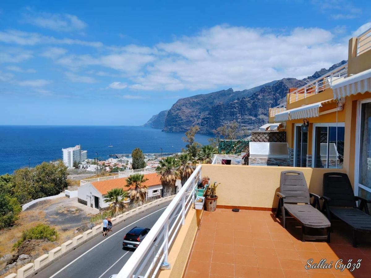 Apartamento Naranja, Incredible Ocean View Daire Puerto de Santiago  Dış mekan fotoğraf