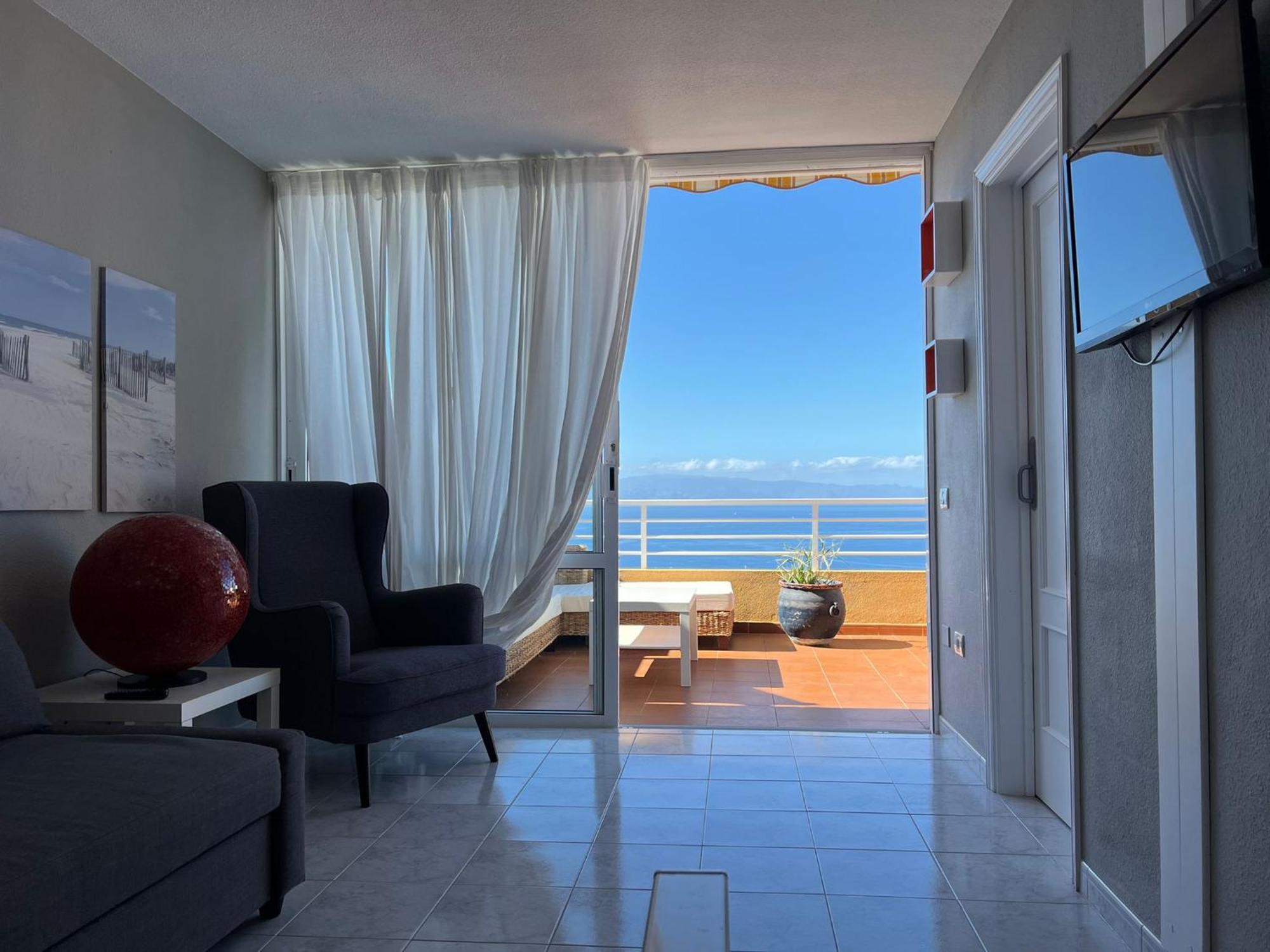 Apartamento Naranja, Incredible Ocean View Daire Puerto de Santiago  Dış mekan fotoğraf